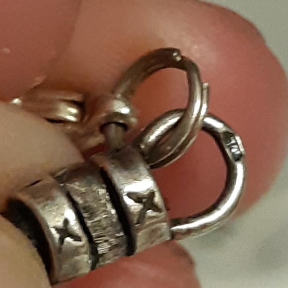 Retired James Avery Leather & Puzzle Piece Bracelet - Picture 8 of 16